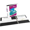 image:imageAvery TwoTone Durable View 3 Ring Binder 1 Inch Slant Rings VioletSoft Blue Binder 17131BlackWhite
