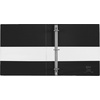 image:imageAvery TwoTone Durable View 3 Ring Binder 1 Inch Slant Rings VioletSoft Blue Binder 17131BlackWhite
