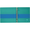 image:imageAvery TwoTone Durable View 3 Ring Binder 1 Inch Slant Rings VioletSoft Blue Binder 17131BlueTeal
