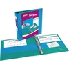 image:imageAvery TwoTone Durable View 3 Ring Binder 1 Inch Slant Rings VioletSoft Blue Binder 17131BlueTeal