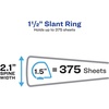 image:imageAvery TwoTone Durable View 3 Ring Binder 1 Inch Slant Rings VioletSoft Blue Binder 17131BlushSage
