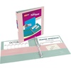 image:imageAvery TwoTone Durable View 3 Ring Binder 1 Inch Slant Rings VioletSoft Blue Binder 17131BlushSage