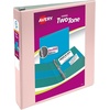 image:imageAvery TwoTone Durable View 3 Ring Binder 1 Inch Slant Rings VioletSoft Blue Binder 17131BlushSage