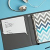 image:imageAvery Ultralast 3 Ring Binders 1 Inch Slant Rings Assorted 2 Black 2 Blue 1 Red 1 White 6 Binders 79728Blue