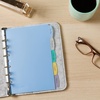 image:imageAvery Write amp Erase Durable Plastic Mini Dividers for 3 Ring Binders and 7Ring Binders 55 x 85 5Tab Set Multicolor 1 Set 16180