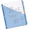 image:imageAvery Write amp Erase Pocket Plastic Dividers for 3 Ring Binders 8Tab Sets Multicolor Tabs Viewable Beyond Sheet Protectors 1 Set 161771 Set