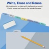 image:imageAvery Write amp Erase Pocket Plastic Dividers for 3 Ring Binders 8Tab Sets Multicolor Tabs Viewable Beyond Sheet Protectors 1 Set 1617724 Sets