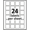 image:imageSquare Labels with Sure Feed and TrueBlock 15 x 15 White 600Pack1