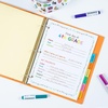 image:imageAvery 8Tab Binder Dividers for School Medical Office Supply or Home Organization Insertable Multicolor Big Tabs 6 Sets 111116pack