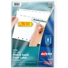 image:imageAvery 8Tab Mini Binder Dividers 55 x 85 Easy Print amp Apply Clear Label Strip White Tabs 1 Set 11427