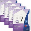 image:imageAvery Big Tab Write amp Erase Durable Plastic Dividers for 3 Ring Binders 5Tab Set White 1 Set 163704 Sets
