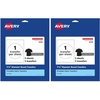 image:imageAvery Dark Transfer Paper for TShirts 75 Diameter Pre DieCut IronOn Circle Transfers PrinttotheEdge 5 Sheets of Heat Transfer Paper 5 Total 0223375 Pack of 2