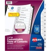 image:imageAvery Dividers for 3 Ring Binders 12 Tabs per Set Customizable Table of Contents Classic White Tabs Great for Organizing Reports Projects and More 3 Sets of 11078One Size Pack of 8