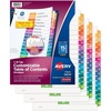 image:imageAvery Dividers for 3 Ring Binders 15 Tabs per Set Customizable Table of Contents Multicolor Tabs Great for Organizing Reports Projects and More 3 Sets of 1107415 tabs Pack of 8