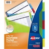 image:imageAvery Dividers for 3 Ring Binders 5 Tab Plastic Binder Dividers Pockets Insertable Big Tabs Multicolor Extend Beyond Sheet Protectors 1 Set 11902Dividers