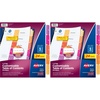 image:imageAvery Dividers for 3 Ring Binders 5 Tabs per Set Customizable Table of Contents Multicolor Tabs Great for Organizing HighVolume Reports Projects and More 24 Sets of 111675 tabs Pack of 2
