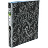 image:imageAvery Durable View 3 Ring Binder 1 Inch Round Rings Black and White Marble Waves 1 Fashion Binder 26743Marble Waves