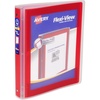 image:imageAvery FlexiView 3 Ring Binder 1 Inch Round Rings 1 Red Binder 17606