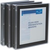 image:imageAvery FlexiView 3 Ring Binder 1 Inch Round Rings 3 Black Binders 17686