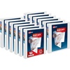 image:imageAvery HeavyDuty View 3 Ring Binder 1 Inch One Touch Slant Rings 250Sheet Capacity DuraHinge 14 Inch Wide Spine Customizable Clear Cover and Spine White Binder 12Pack of 797991