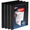 image:imageAvery HeavyDuty View 3 Ring Binder 2 One Touch Slant Rings Holds 85 x 11 Paper 4 Black Binders 7987205