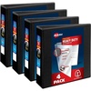 image:imageAvery HeavyDuty View 3 Ring Binder 3 Inch One Touch EZD Rings 670Sheet Capacity 35 Inch Wide Spine 4Pack of 79693