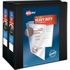 image:imageAvery HeavyDuty View 3 Ring Binder 3 One Touch Slant Rings Holds 85 x 11 Paper 2 Black Binders 798734