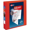 image:imageAvery HeavyDuty View 3 Ring Binders 15 Inch One Touch EZD Rings 400Sheet Capacity 21 Inch Wide Spine Customizable Clear Cover and Spine Green Binders 12Pack of 79108Red
