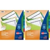 image:imageAvery Insertable Plastic Dividers for 3 Ring Binders 8 Tabs per Set Big Tabs One Pocket Multicolor Binder Dividers Works with Sheet Protectors 119032Pack