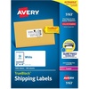 image:imageAvery Printable Shipping Labels with Sure Feed 2 x 4 Customizable Stickers White 1000 Blank Mailing Labels Great for Mailing Shipping and More 51631 000 labels