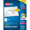 image:imageAvery Printable Shipping Labels with Sure Feed 312 x 5 White 400 Blank Mailing Labels for Laser Printers 5168