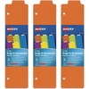 image:imageAvery Snapin Bookmark Plastic Dividers for 3 Ring Binders 5Tab Set Multicolor with White Labels 1 Set 249083 Sets