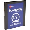 image:imageAvery Standard View 3 Ring Binder 05 Round Rings 100Sheet Capacity 07 Inch Wide Spine 1 Black Binder Ideal for Lightweight Organization and Occasional Referencing 057511 Count Pack of 12