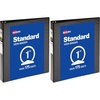 image:imageAvery Standard View 3 Ring Binder 1 Round Rings 175Sheet Capacity 14 Inch Wide Spine 1 Black Binder Ideal for Lightweight Organization and Occasional Referencing 057611 Pack of 2