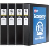 image:imageAvery Standard View 3 Ring Binders 15 Round Rings 275Sheet Capacity 21 Inch Wide Spine Black Binders Ideal for Lightweight Organization and Occasional Referencing 4Pack of 19204