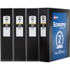 image:imageAvery Standard View 3 Ring Binders 2 Round Rings 375Sheet Capacity 28 Inch Wide Spine Black Binders Ideal for Lightweight Organization and Occasional Referencing 4Pack of 19205