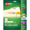 image:imageAvery TrueBlock File Folder Labels 23 x 3716 750 Printable Labels WhiteOrange Permanent 5166One Size