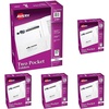 image:imageAvery Two Pocket Folders Holds up to 40 Sheets Business Card Slot 25 White Folders 47991White