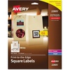 image:imageSquare Labels with Sure Feed and TrueBlock 15 x 15 White 600Pack1