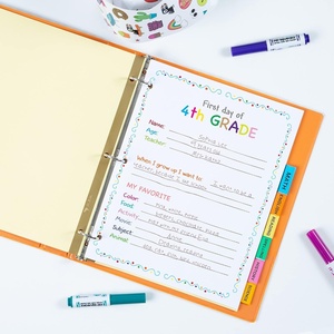 image:imageAvery 8Tab Binder Dividers for School Medical Office Supply or Home Organization Insertable Multicolor Big Tabs 6 Sets 1111148pack
