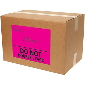 image:imageAvery Printable Shipping Labels 812 x 11 Assorted Neon Colors Magenta Green and Yellow Laser amp Inkjet Compatible 15 Blank Labels Total 5975Neon Magenta