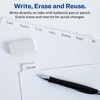 image:imageAvery Big Tab Write amp Erase Paper Dividers with Gold Reinforcement 8Tab Set White 6 Sets 21213