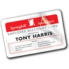 image:imageAvery Customizable SelfLaminating ID Cards 225 x 35 White Printable Inserts 30 Laminated ID Cards 5361