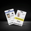 image:imageAvery Durable Tall ID Badges for Lanyards Laser Printable on Both Sides Blank White 80 Total 3375 x 2125 61612