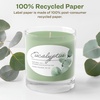 image:imageAvery EcoFriendly Matte White Recycled Oval Labels 425 x 25 Matte White Labels Permanent Adhesive LaserInkjet Printable 60 Total300 labels