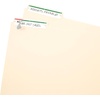 image:imageAvery File Folder Labels on 4 x 6 Sheets Easy Peel WhiteGreen Print or Write 23 x 3716 252 Labels 5203One Size