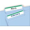 image:imageAvery File Folder Labels on 4 x 6 Sheets Easy Peel WhiteGreen Print or Write 23 x 3716 252 Labels 5203One Size