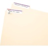 image:imageAvery File Folder Labels on 4 x 6 Sheets Easy Peel WhitePurple Print or Write 23 x 3716 252 Labels 5204
