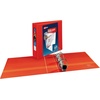 image:imageAvery HeavyDuty Clear View 3 Ring Binders 3 Inch EZD Rings 2Pack of Red Binders 39701Red