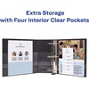 image:imageAvery HeavyDuty Clear View 3 Ring Binders 3 Inch EZD Rings 2Pack of Red Binders 39701Red